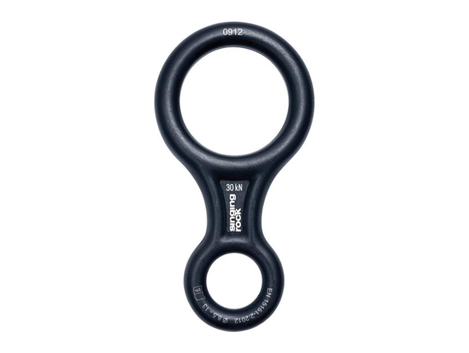 SINGING ROCK Figure 8 Large Black - Durable Climbing Equipment