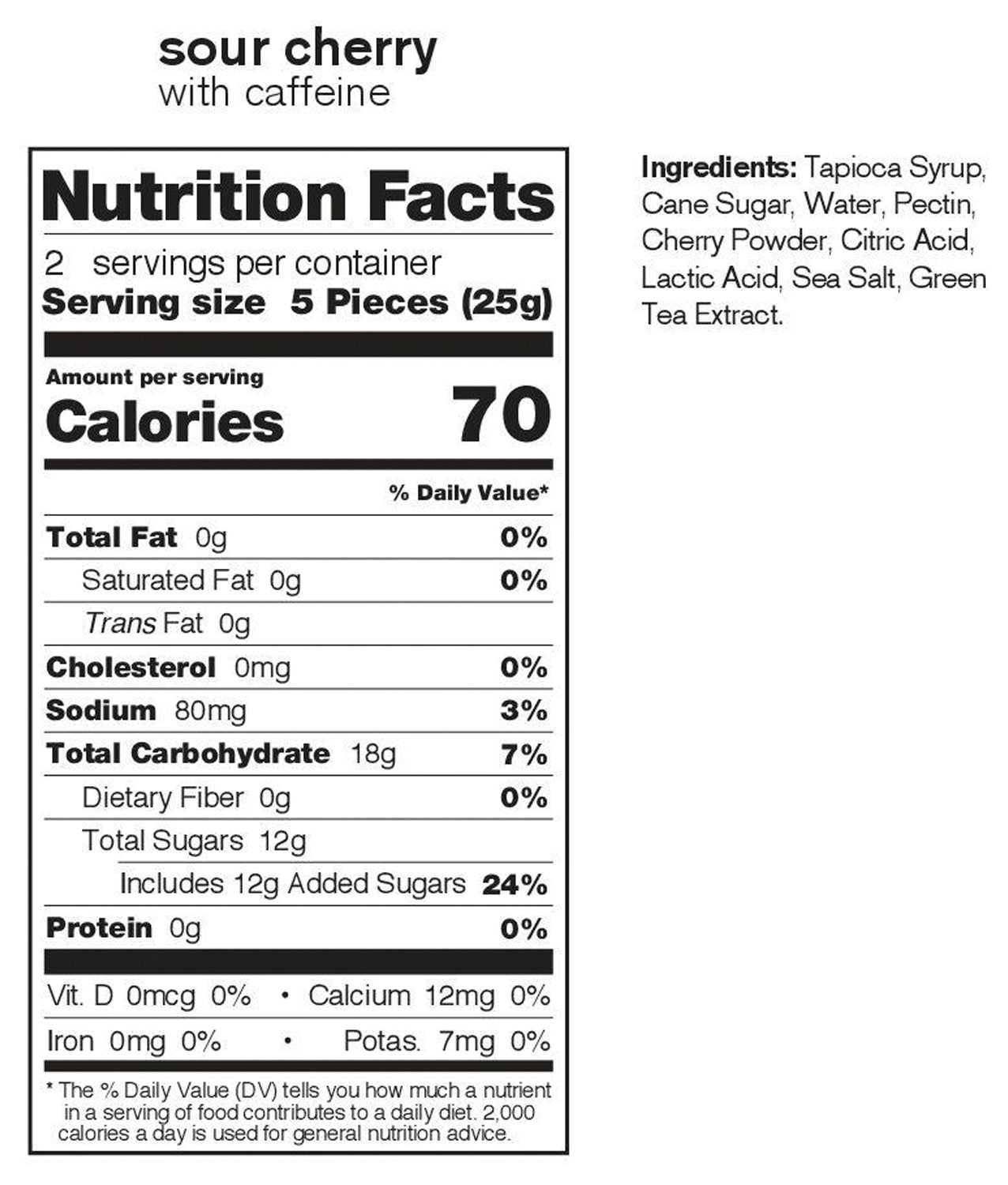 S PO Rt Chews Sour Cherry Caf