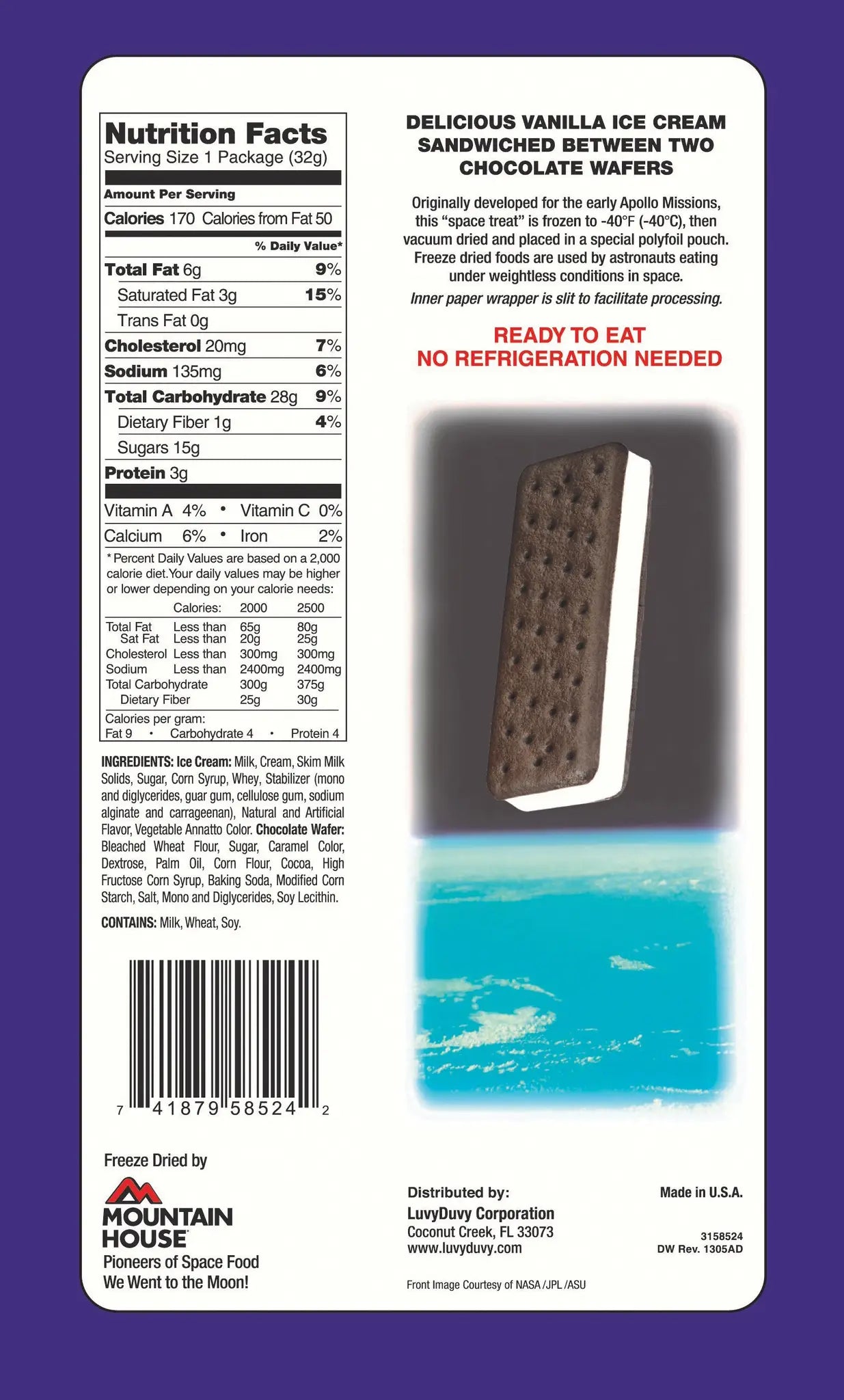 Nea PO Litan Ice Cream Sandwich