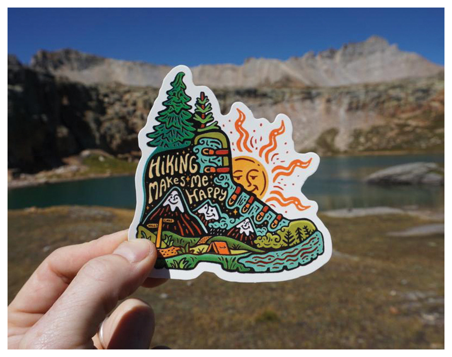 Hiking Makes Me Happy