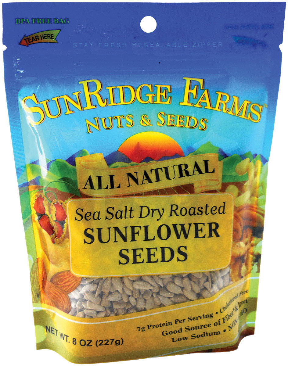 SUNRIDGE FARMS Salted Sunflower Seeds - Healthy Snack Option
