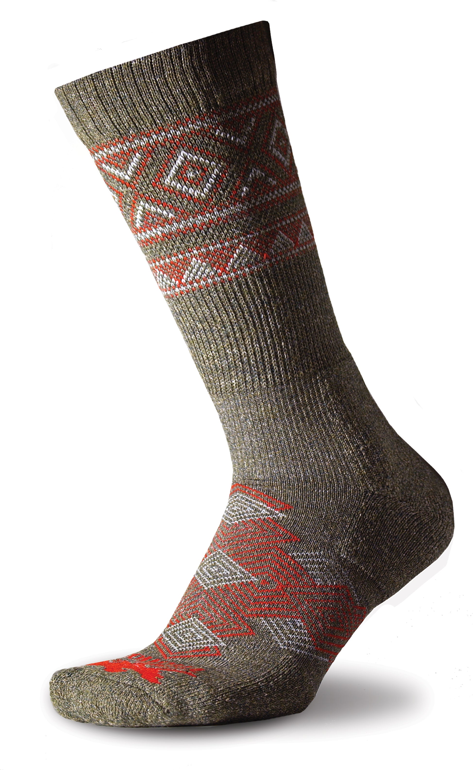 Thorlo Outdoor Travel Lightweight Crew Socks Red X-Small