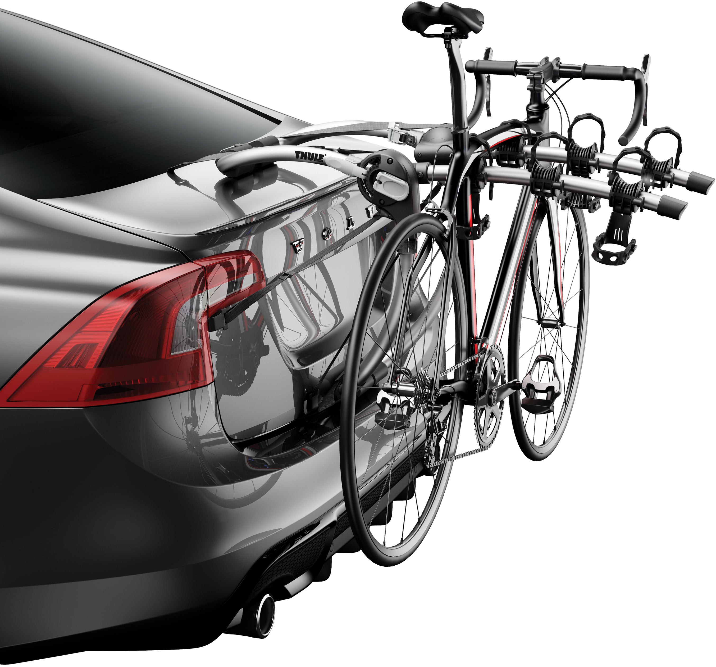 Thule Gateway Pro 3 Bike Hitch Rack - Easy to Install and Secure for Road Trips