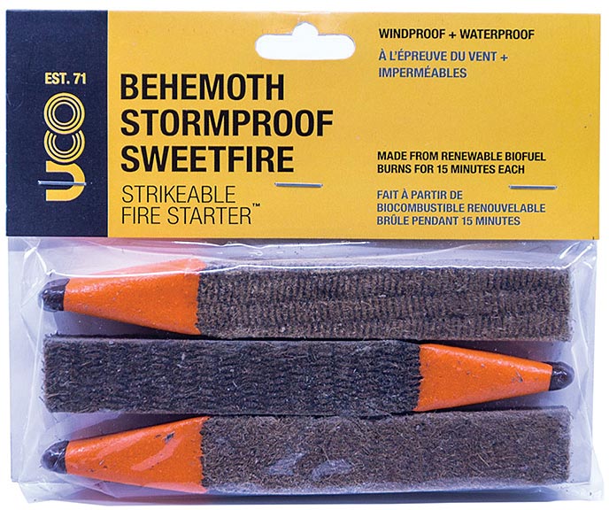 UCO Behemoth Sweetfire 3 Pack - High-Performance Camping Fire Starters