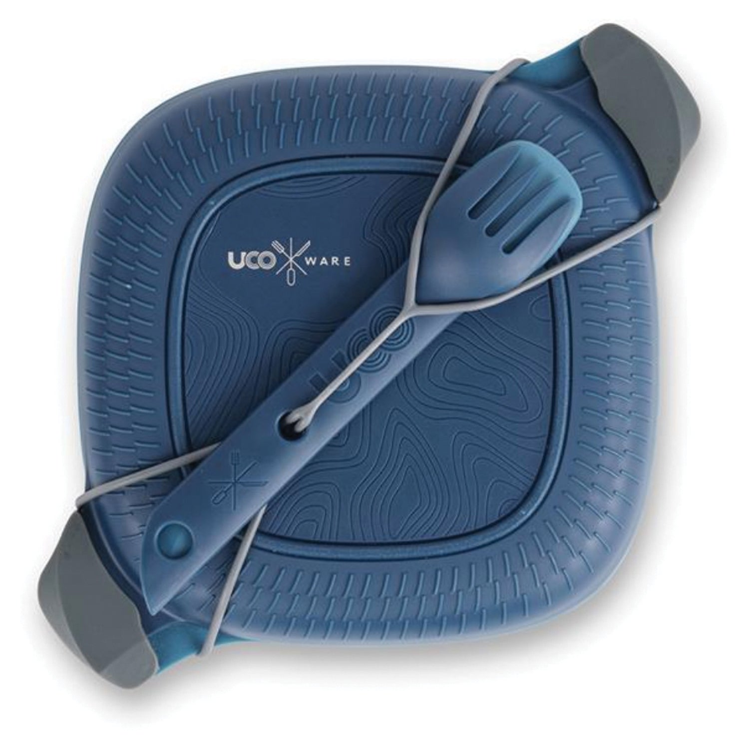 UCO Eco Five-Piece Mess Kit Ocean Blue - Durable Camping Tableware Set