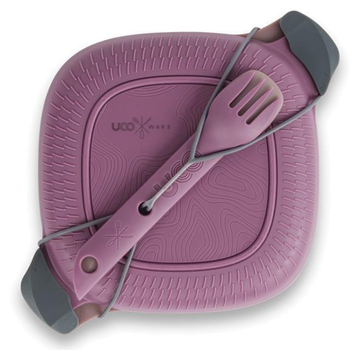 UCO Eco Five Piece Mess Kit in Plum Purple – Durable Camping Cookware Set