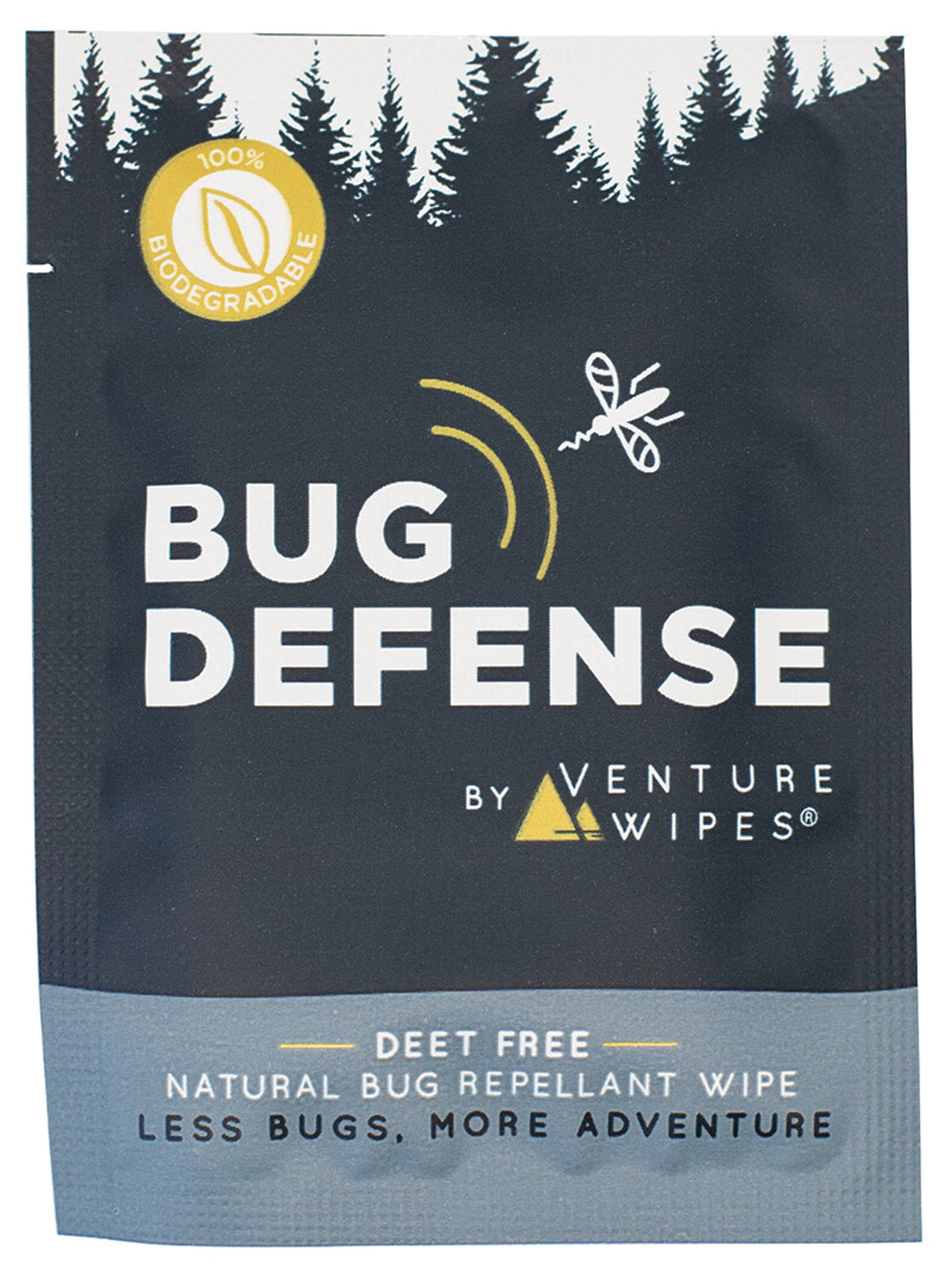 Venture Wipes Bug Wipe - Effective Insect Repellent for Outdoor Use