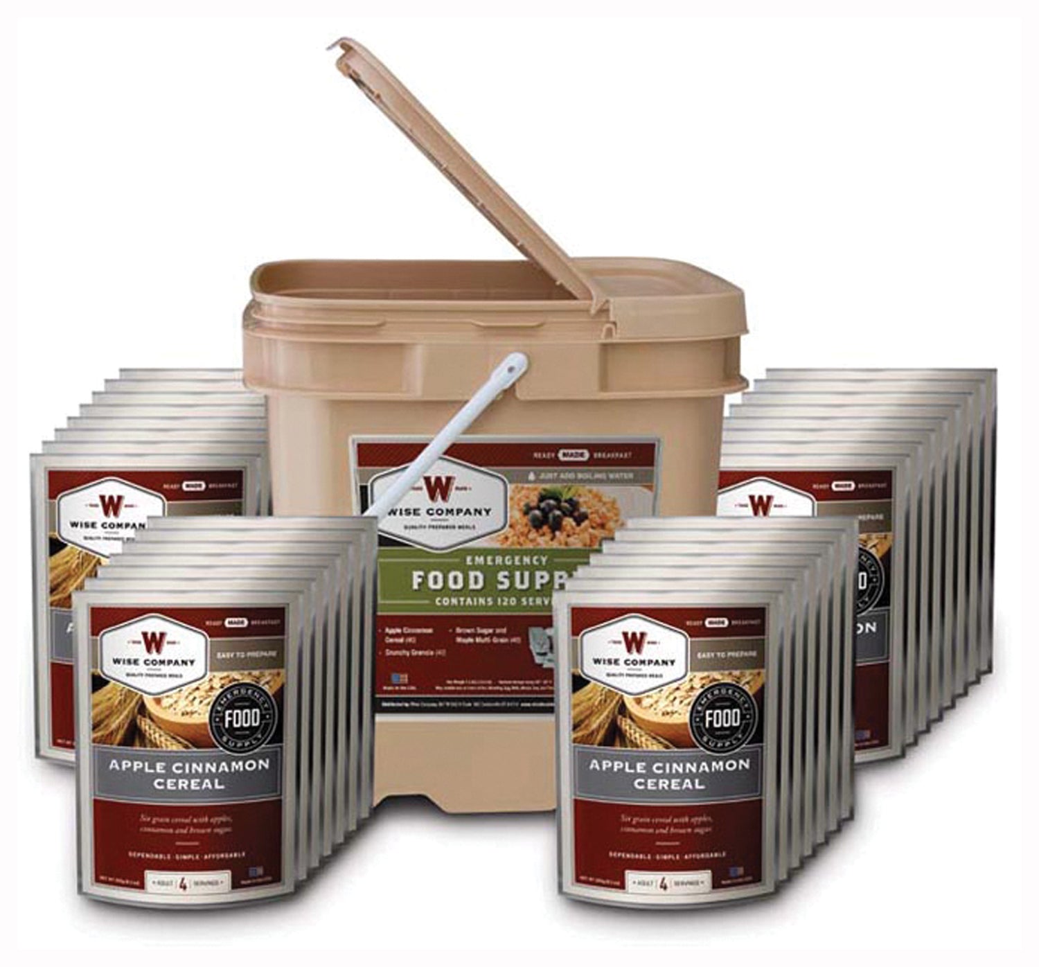 READYWISE Emergency Food 120 Breakfast Pack