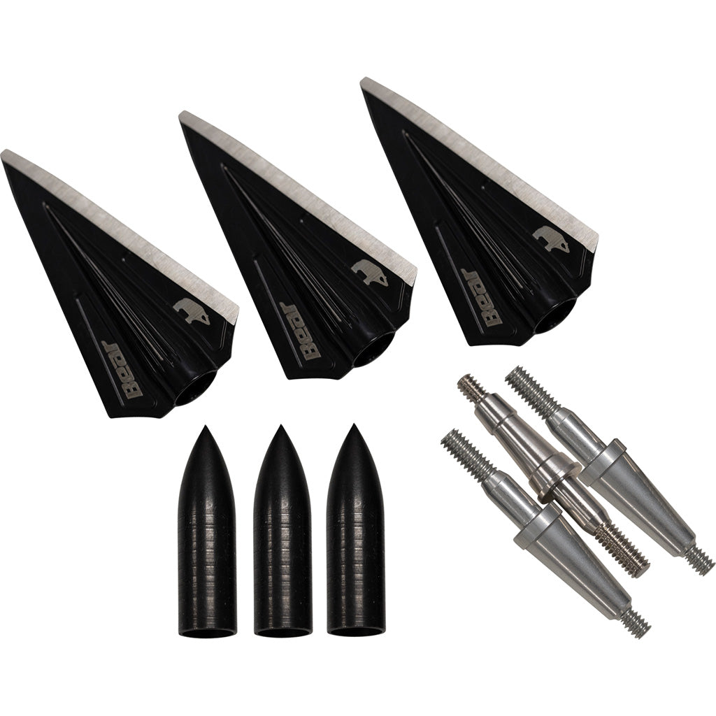 Bear Razor Head VWS Single Bevel Broadhead Kit 150-250 gr - 3 Pack