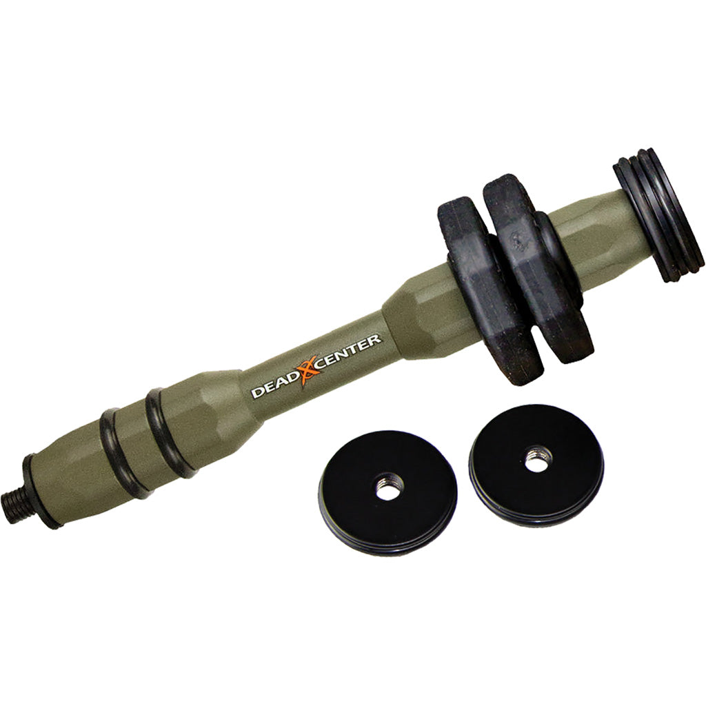 Dead Center Dead Silent Carbon XS Stabilizer Green 6 in.