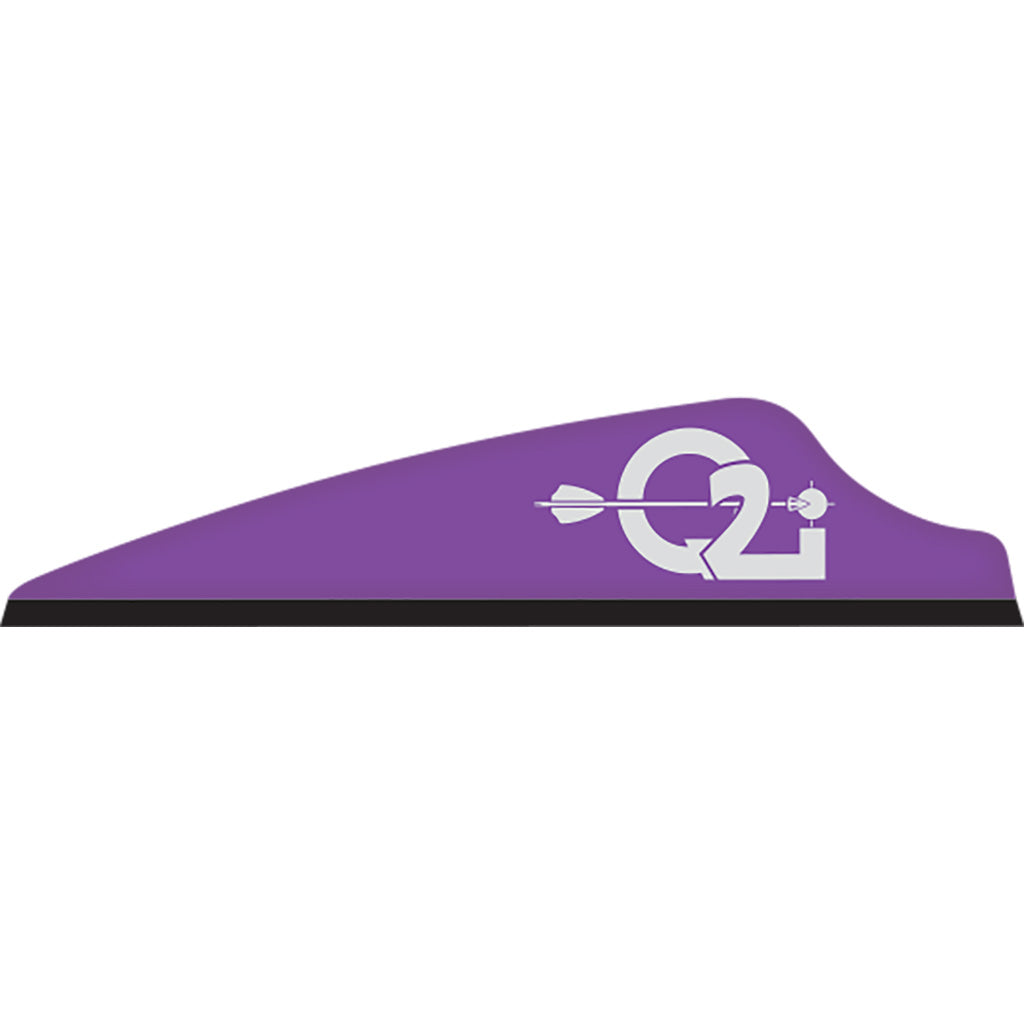 Q2i Fusion X-II SL Vanes Violet 1.75 in. - 100 Pack