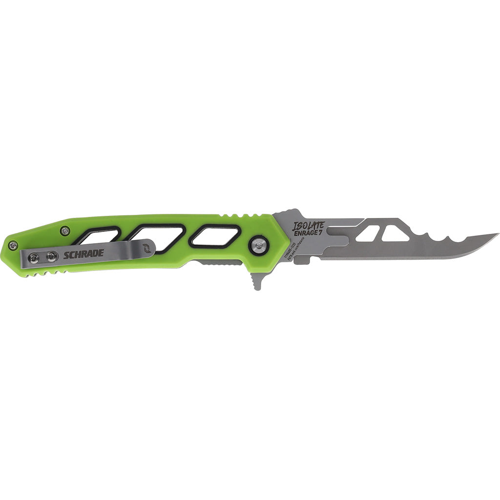 Rage Isolate Enrage 7 Knife - Premium Carbon Fiber Handle