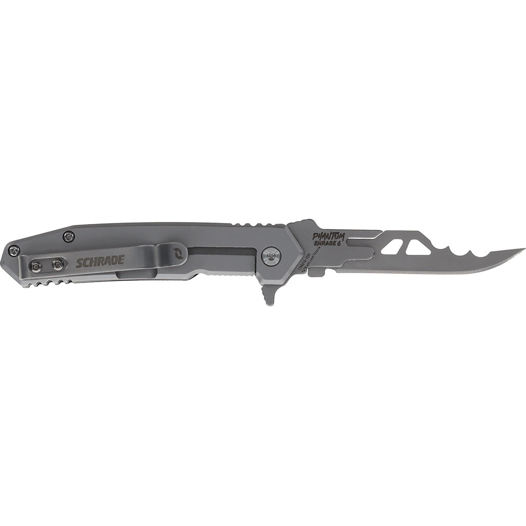 Rage Phantom Enrage 6 Knife - Premium Carbon Fiber Handle