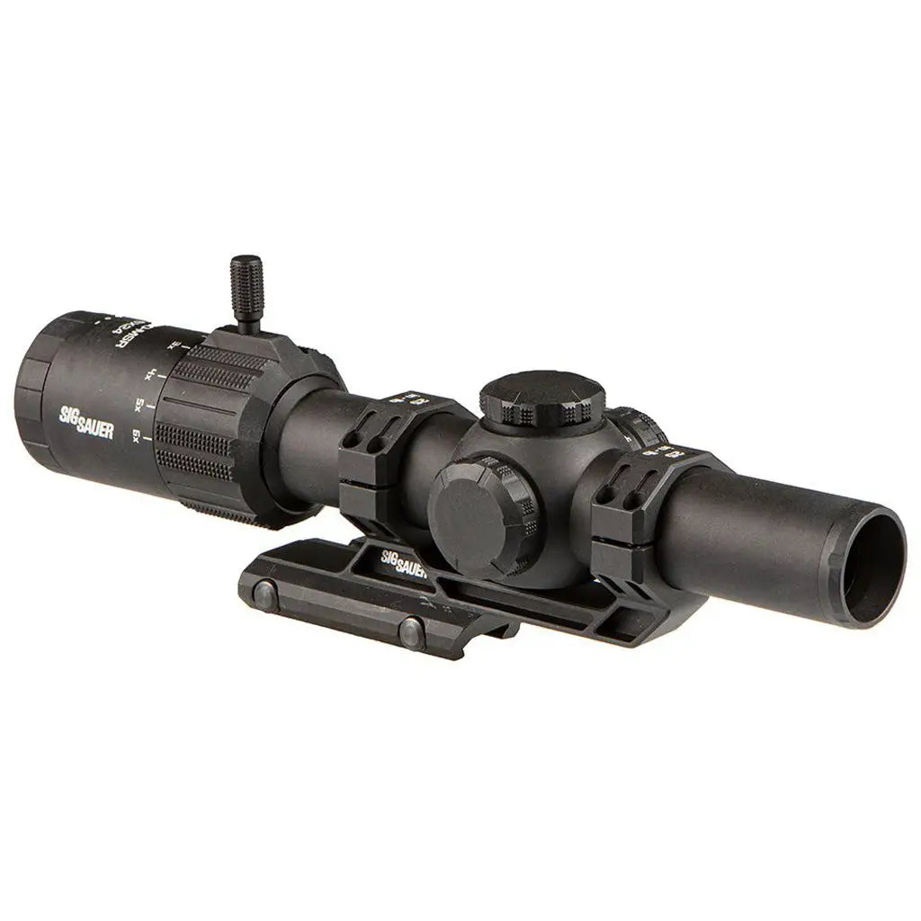 SIG Sauer Tango MSR Scope 1-6x24 Illuminated BDC with Mount - Black