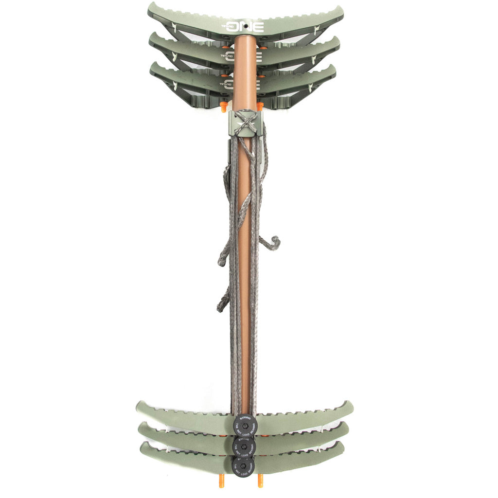 Tethrd One Stick 3 Pack - Lightweight Climbing Sticks with Rope Attachment