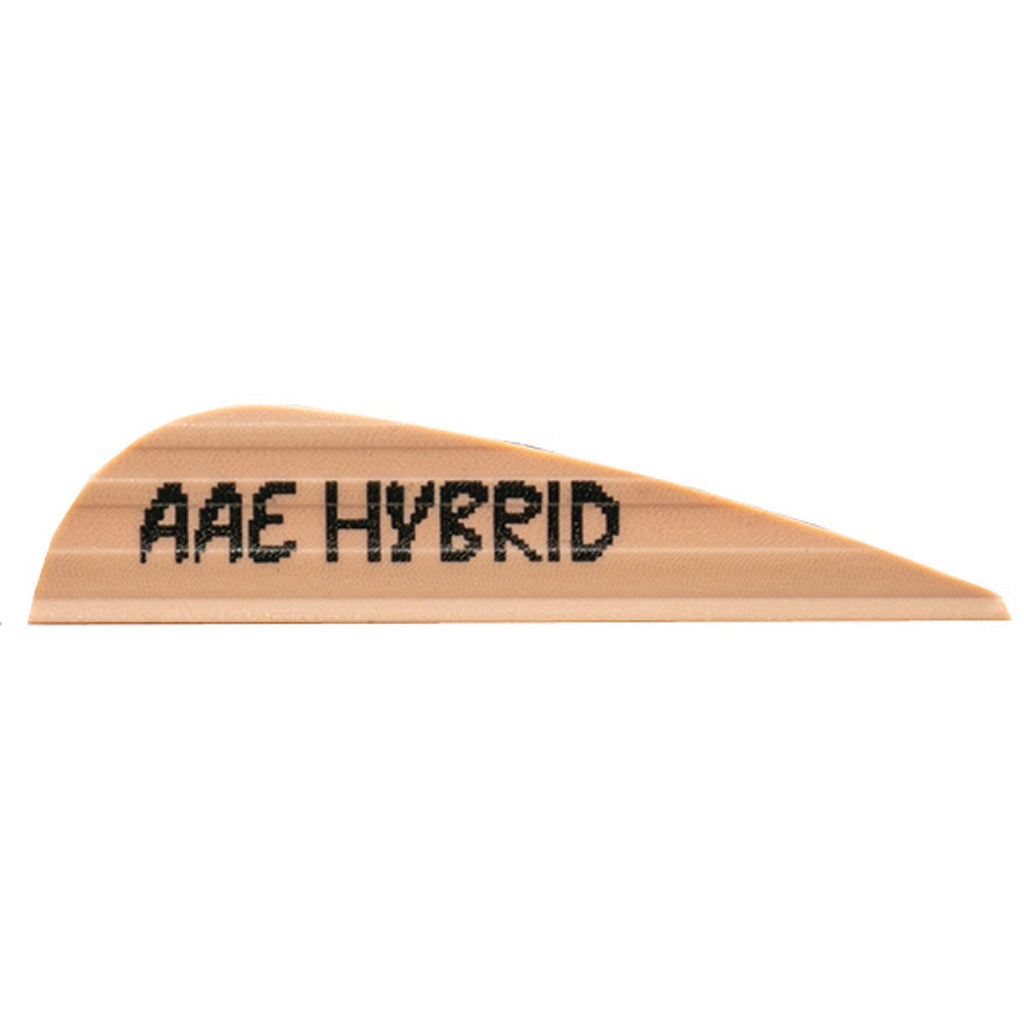 Arizona Archery Enterprises AAE Hybrid 16 Vanes Sand 1.7 in. - 100 Pack