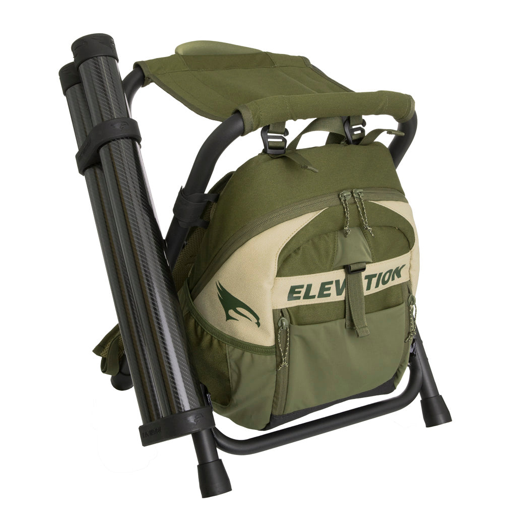 Elevation Nest Lite Shooter Stool Ambush Green - Durable & Adjustable