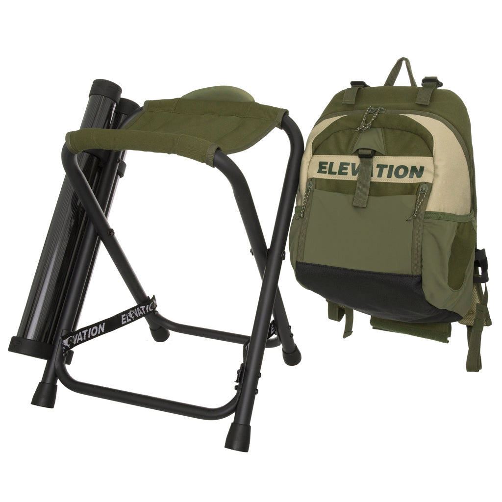 Elevation Nest Lite Shooter Stool Ambush Green - Durable & Adjustable