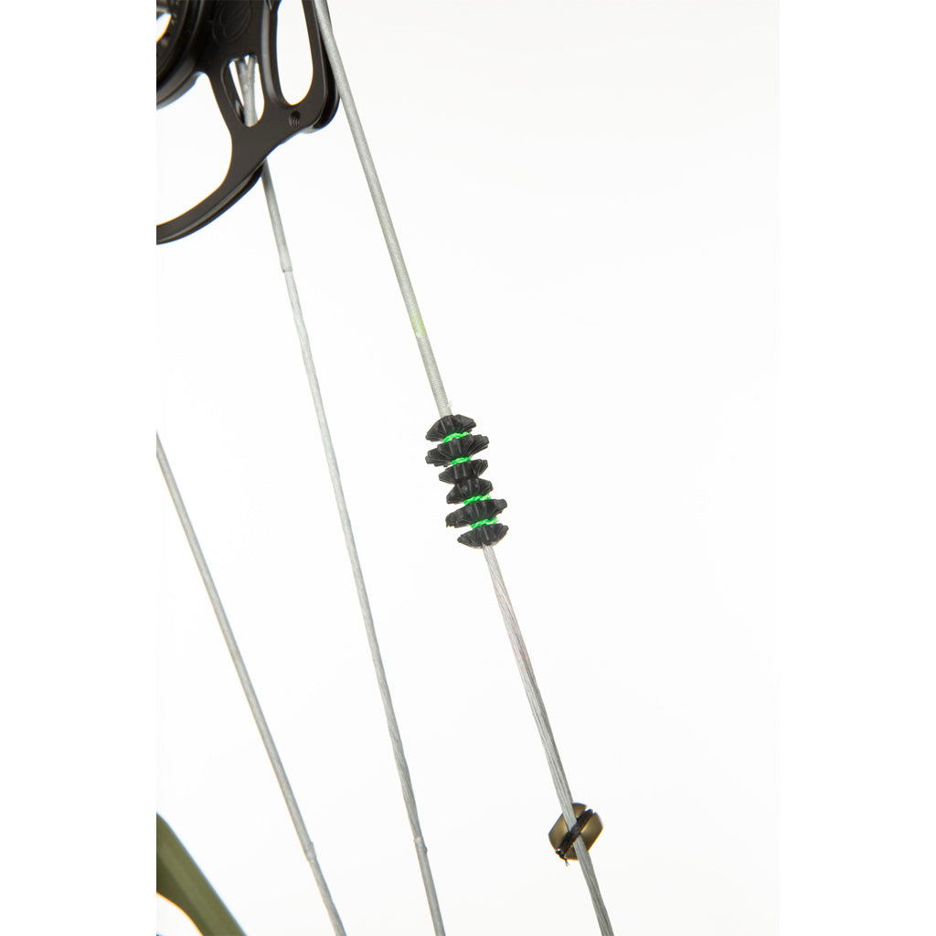 October Mountain Blackberry String Silencer Black 4 Pack - Durable and Quiet
