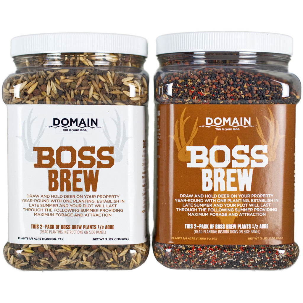 Domain Boss Brew Seed 1/2 Acre - Plant Your Ideal Forage Mix