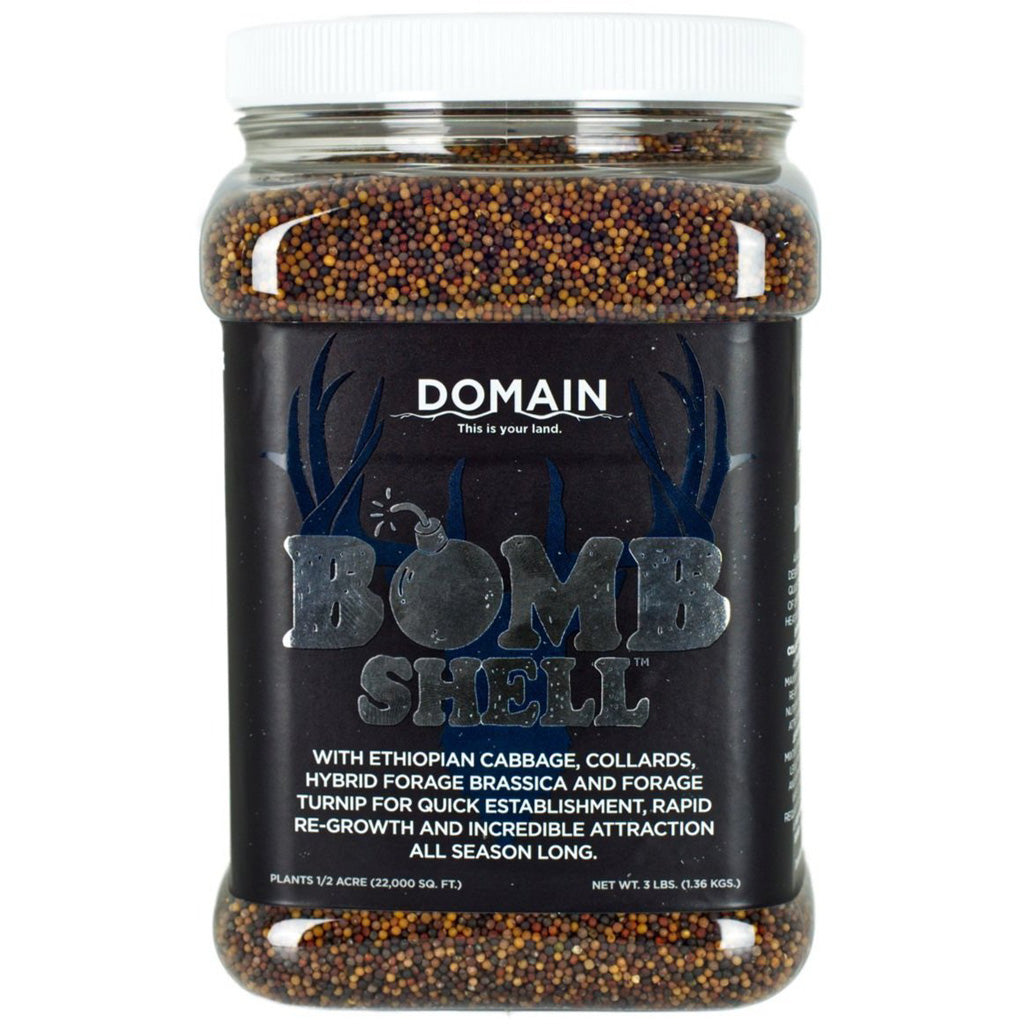 Domain Bombshell Seed 1/2 Acre - Premium Forage Blend