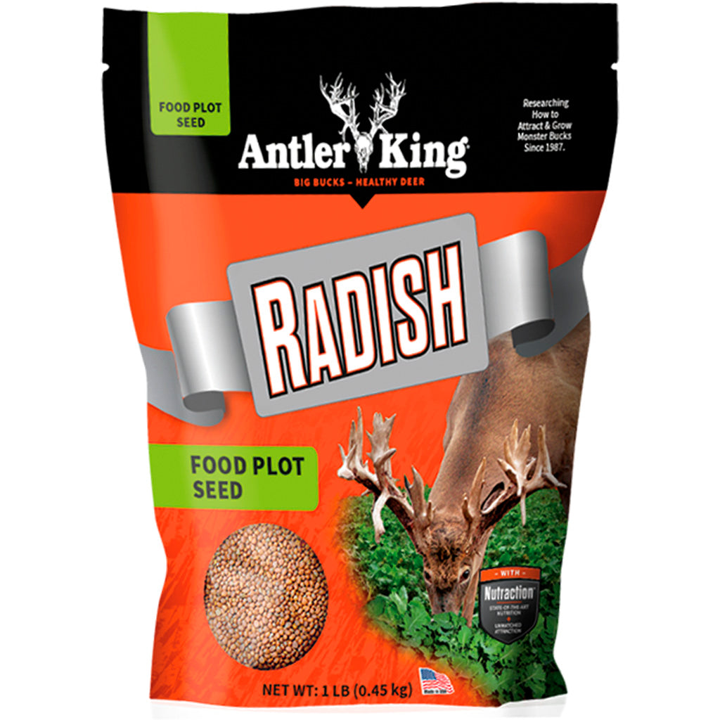 Antler King Radish Seed 1/10 Acre - Fast Growing and Nutrient-Rich