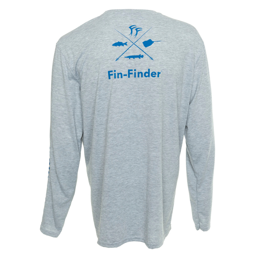 Fin-Finder Time to Strike Long Sleeve Performance Shirt Large