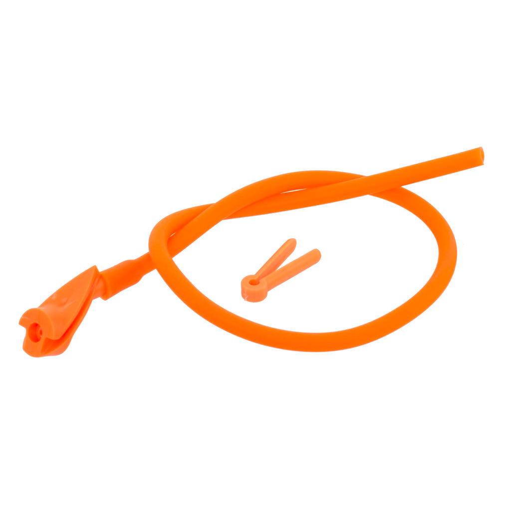 October Mountain In-Line Peep Orange 1/4 in.