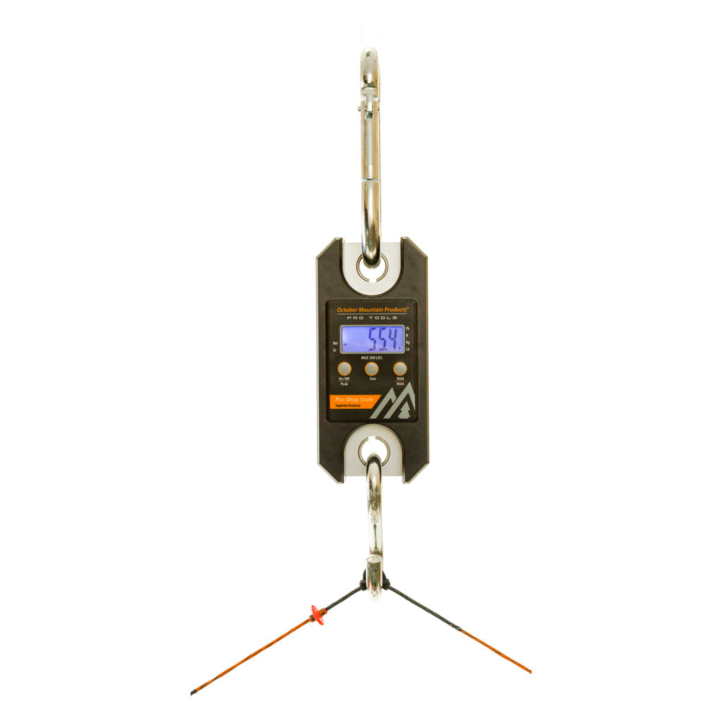 October Mountain Pro Shop Bow/Big Game Scale - 500 lb Capacity