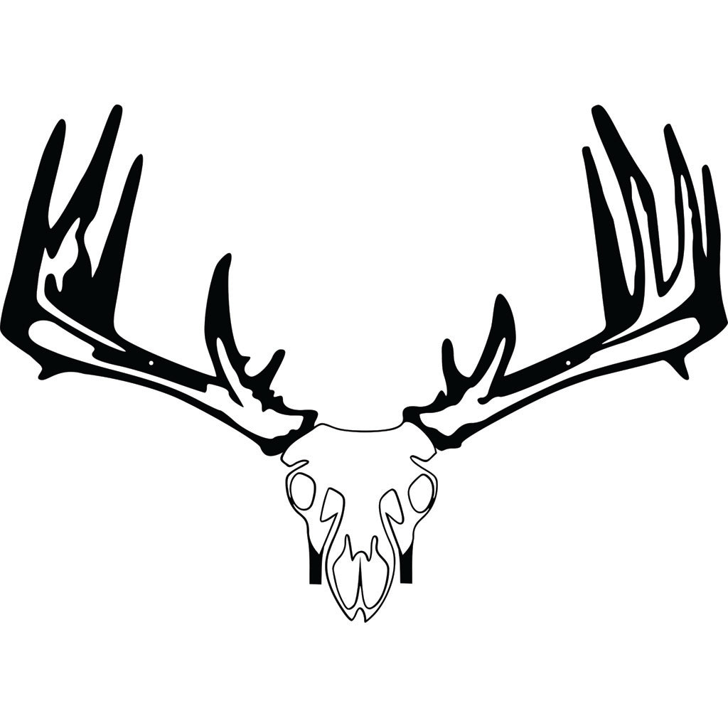 Raxx Crossbow Hanger Whitetail Skull - Durable Carbon Steel Construction