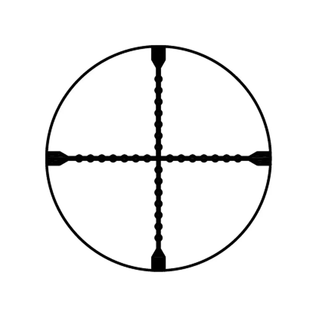 TruGlo Tactical Rifle Scope 30mm 3-9x42 IR MIL - Precision Optics for .223 and .308