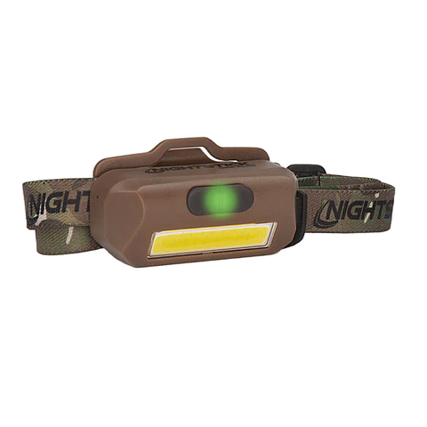 Multi-Flood USB Headlamp w/ Brim Clip & Strap - LiPo Battery