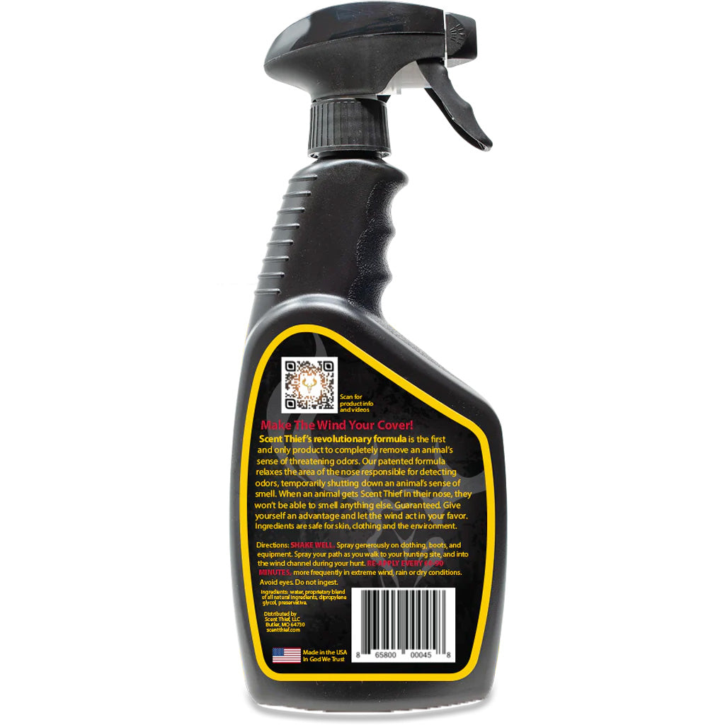 Scent Thief Field Spray 24 oz - Odor Neutralizing Spray for Outdoor Gear