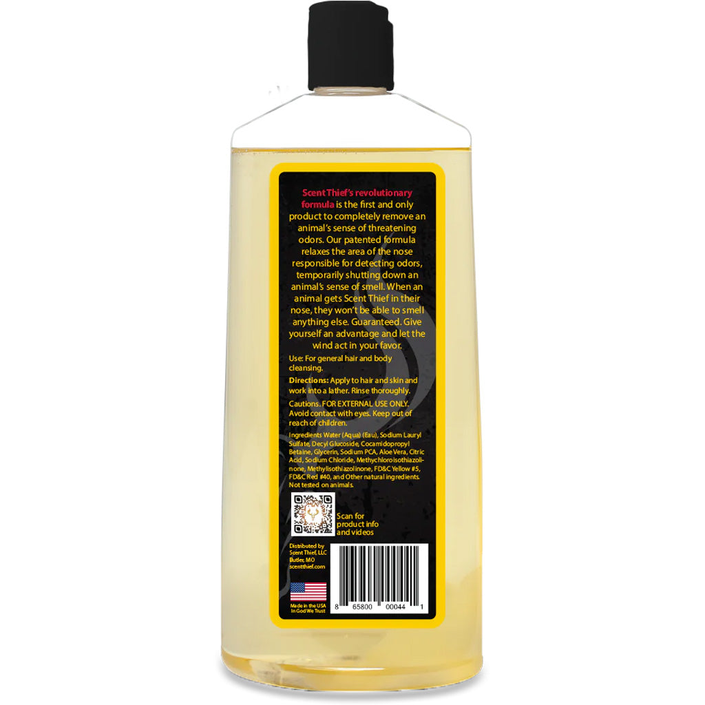 Scent Thief Body Wash & Shampoo 16 oz - Odor-Blocking Technology