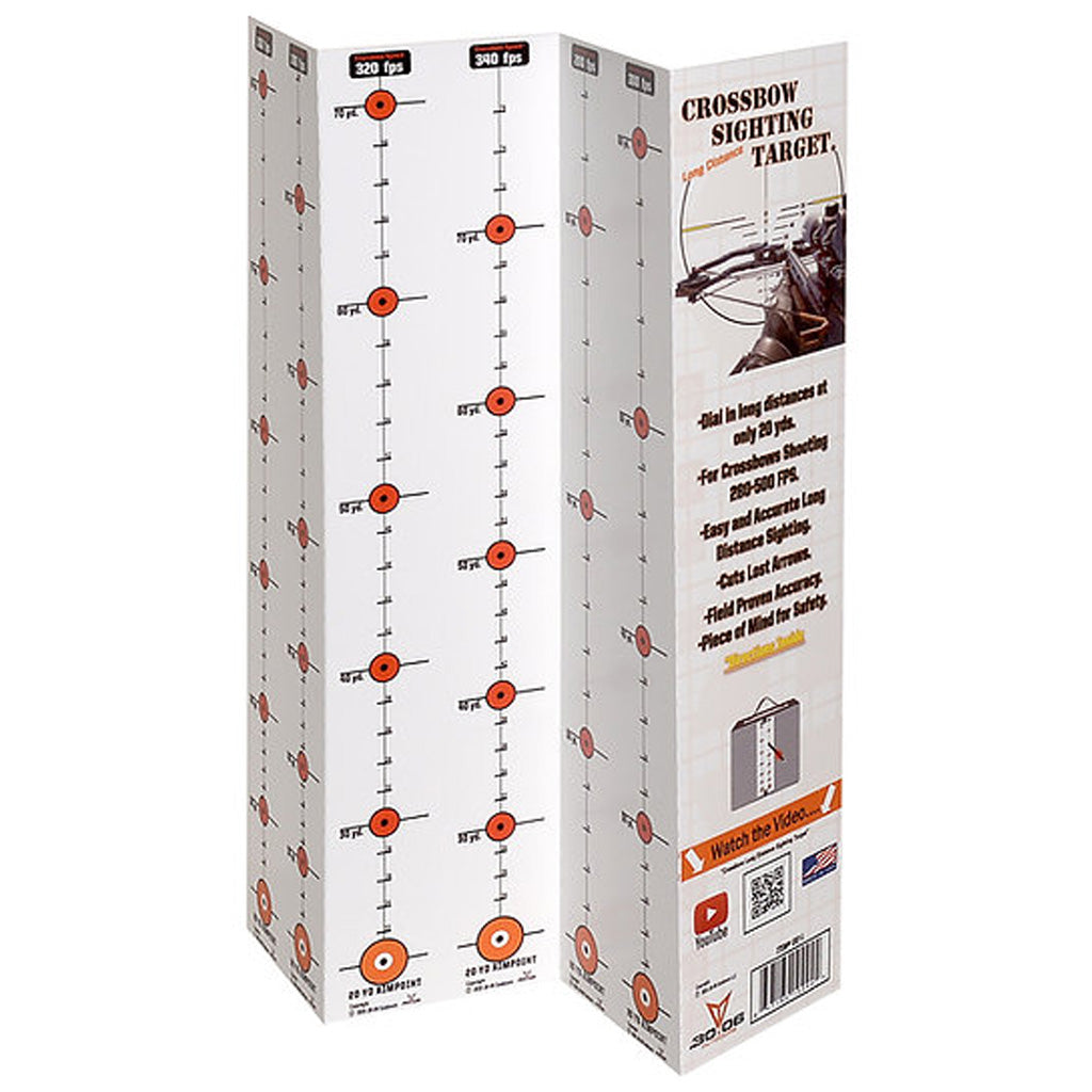 30-06 Crossbow Sighting Target - Precision Long-Distance Accuracy