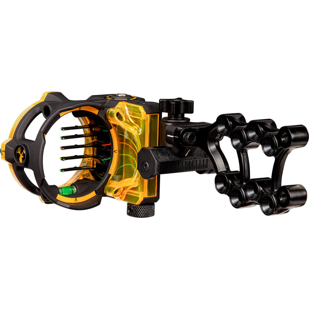 Trophy Ridge Retaliate Sight Black 5 Pin .019 RH - Precision Archery Sight