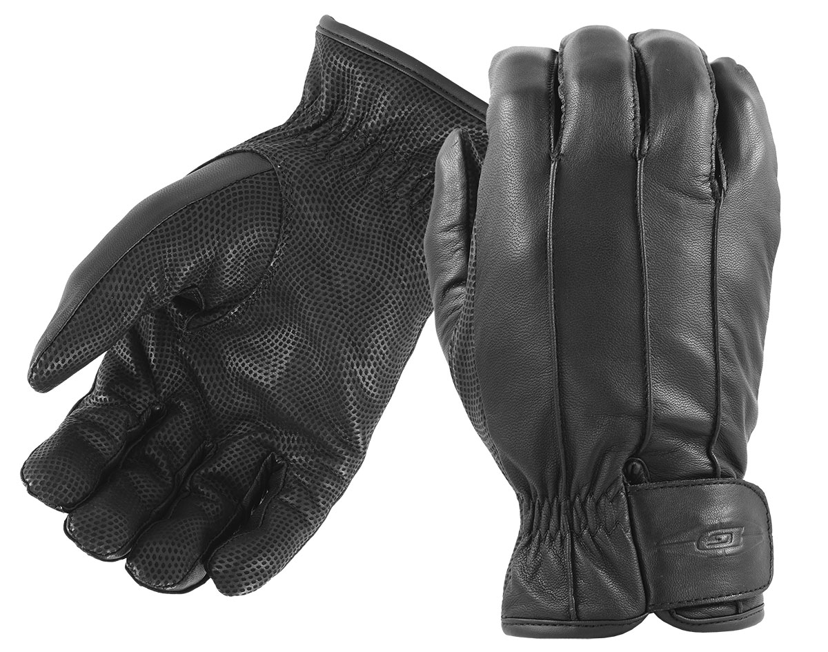 Goatskin Leather Insulated Winter Patrol Glove