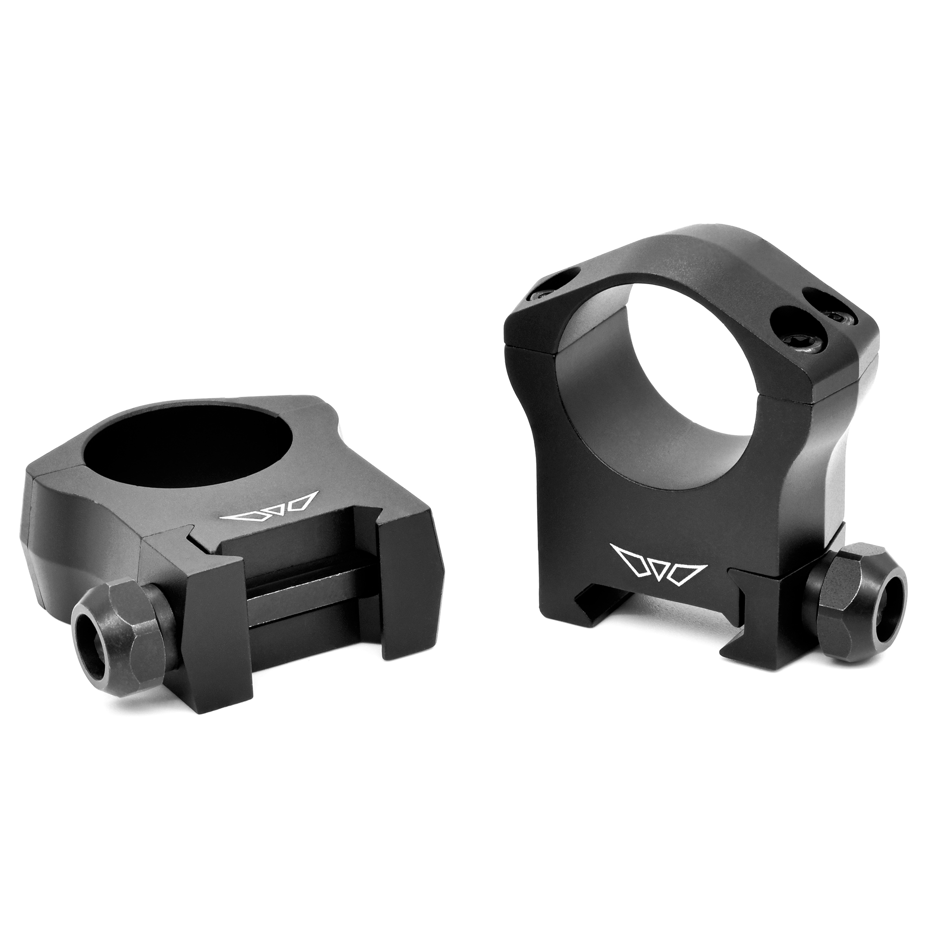 Warne Mountain Tech 1 inch, Low Matte Rings