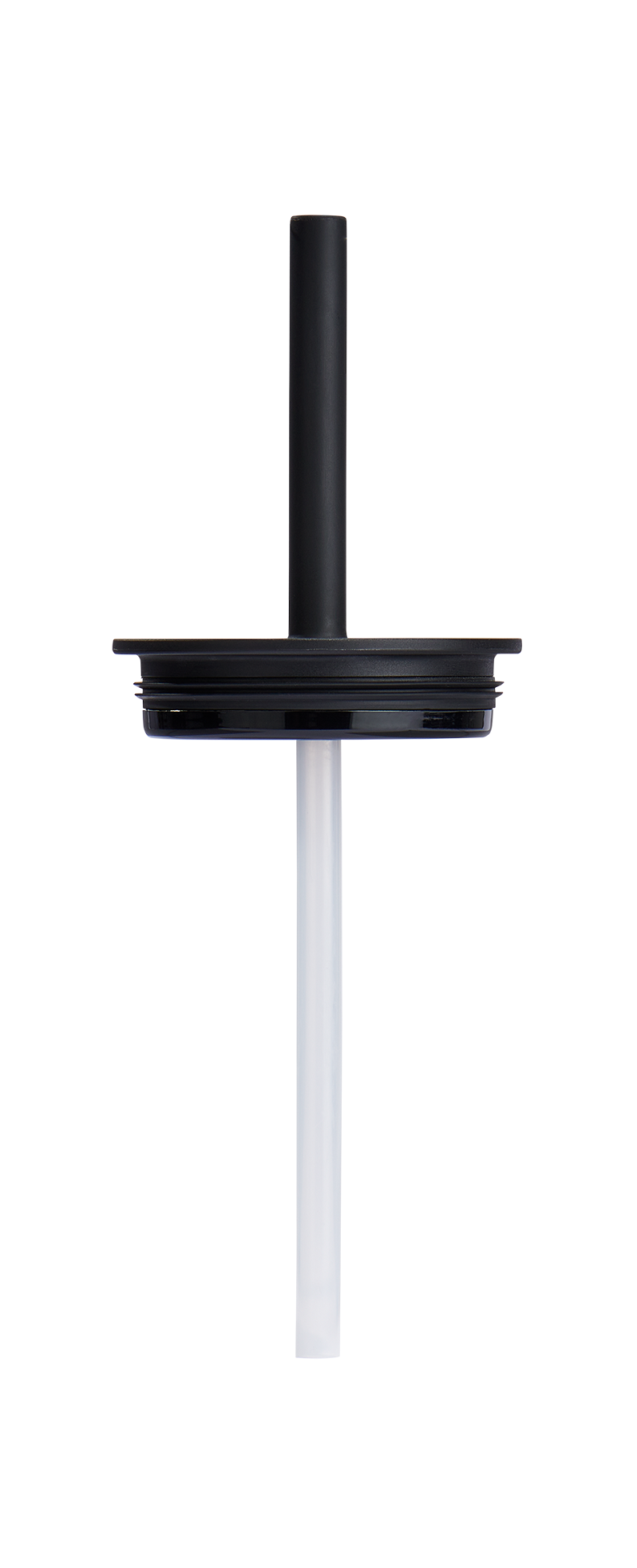 Press-In Straw Lid - Black