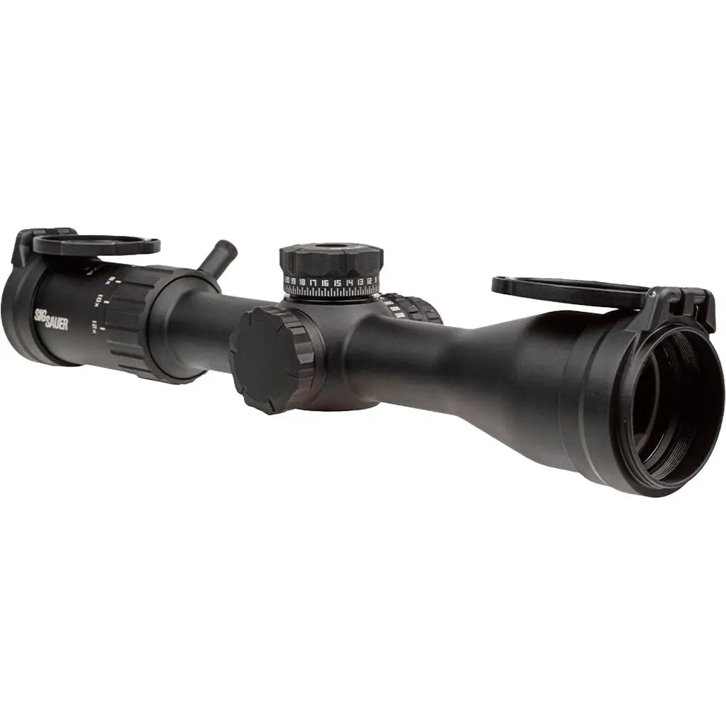 SIG Sauer Whiskey 4 Rifle Scope 3-12x44mm Hellfire Quadplex