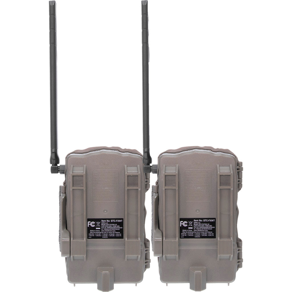 Stealth Cam Fusion MAX Cellular Camera 36 MP AT&T/Verizon 2 pk.