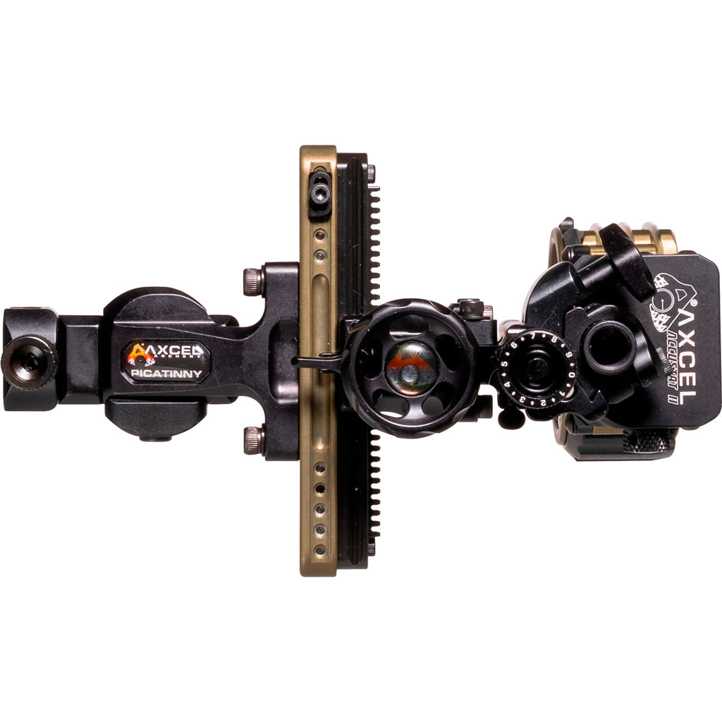 Axcel LANDSLYDE Picatinny Slider Sight Tac - AccuStat II Micro 4 Pin .010