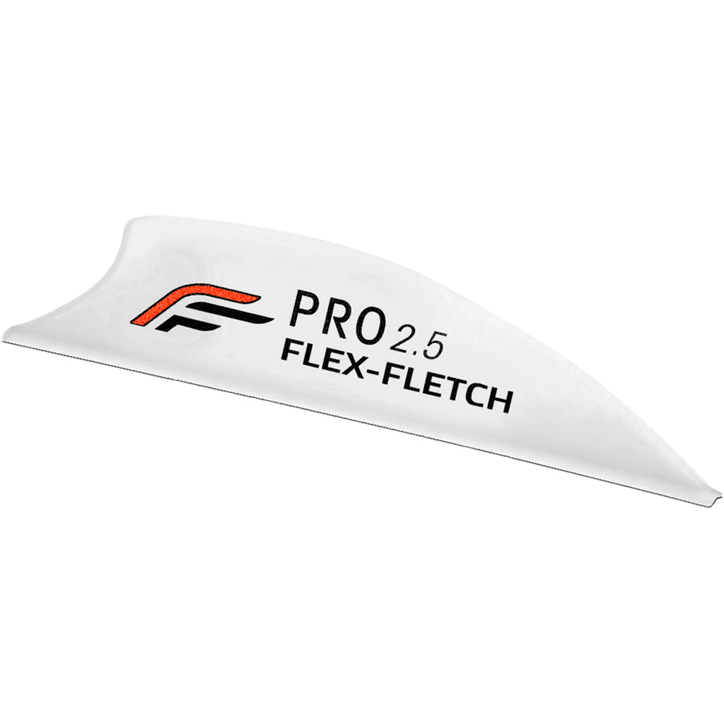 Flex Fletch Pro 2.5 Vanes White - 36 Pack