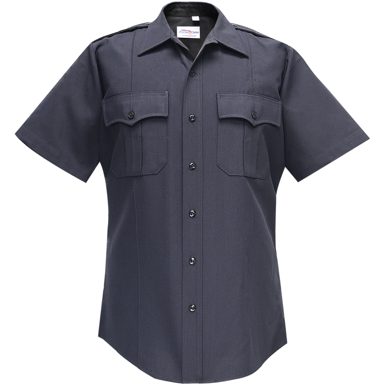 Deluxe Tropical Short Sleeve Shirt w/ Pleated Pockets
