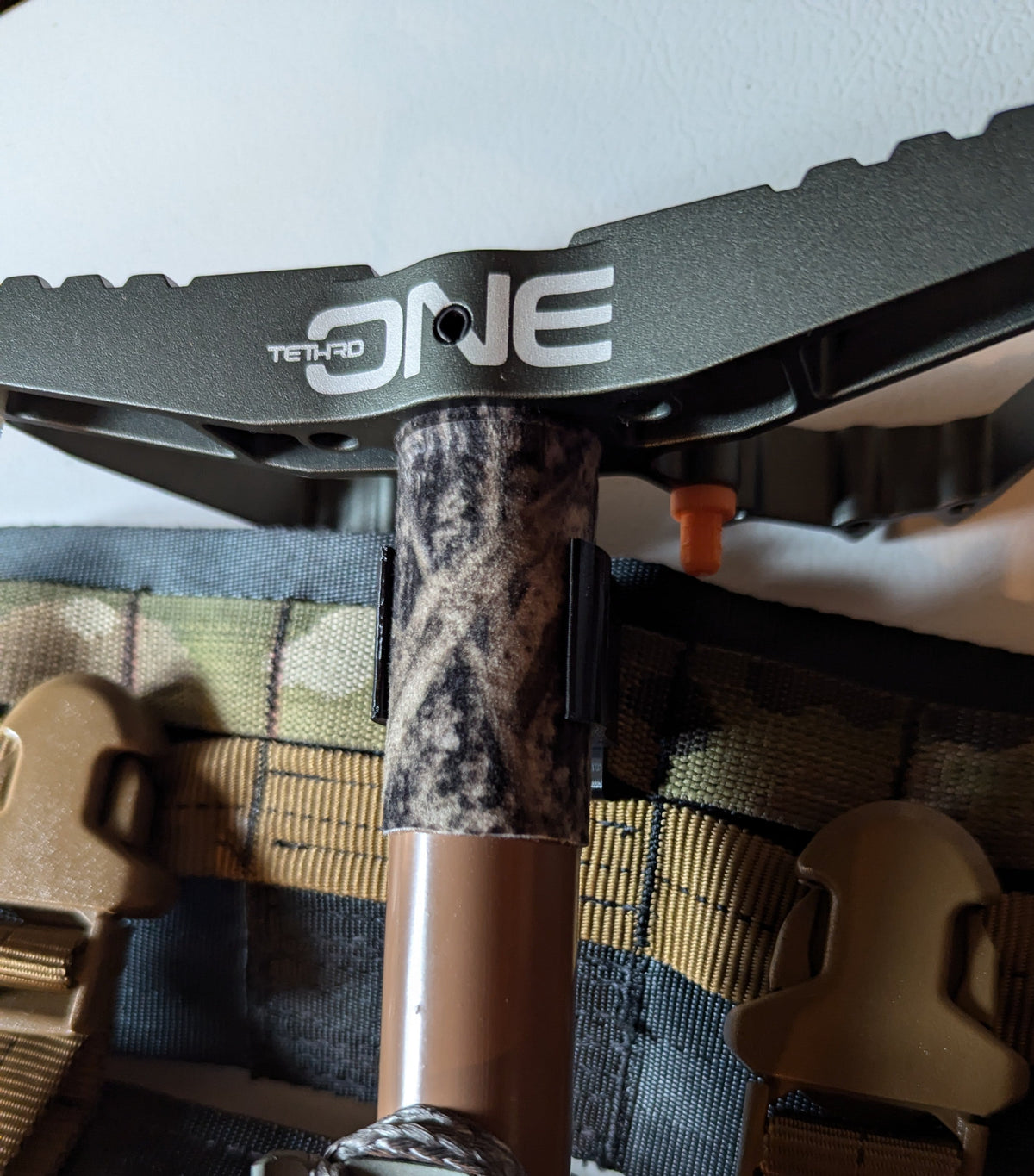 1" Round Molle Caddy for Saddle Hunting - Tethrd One, Latitude Synergy, Arsenal Carbonlite, TreeStyx