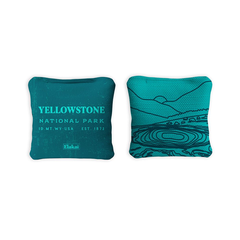 4-in Travel Dual-Sided Cornhole Bags | National Parks Collection