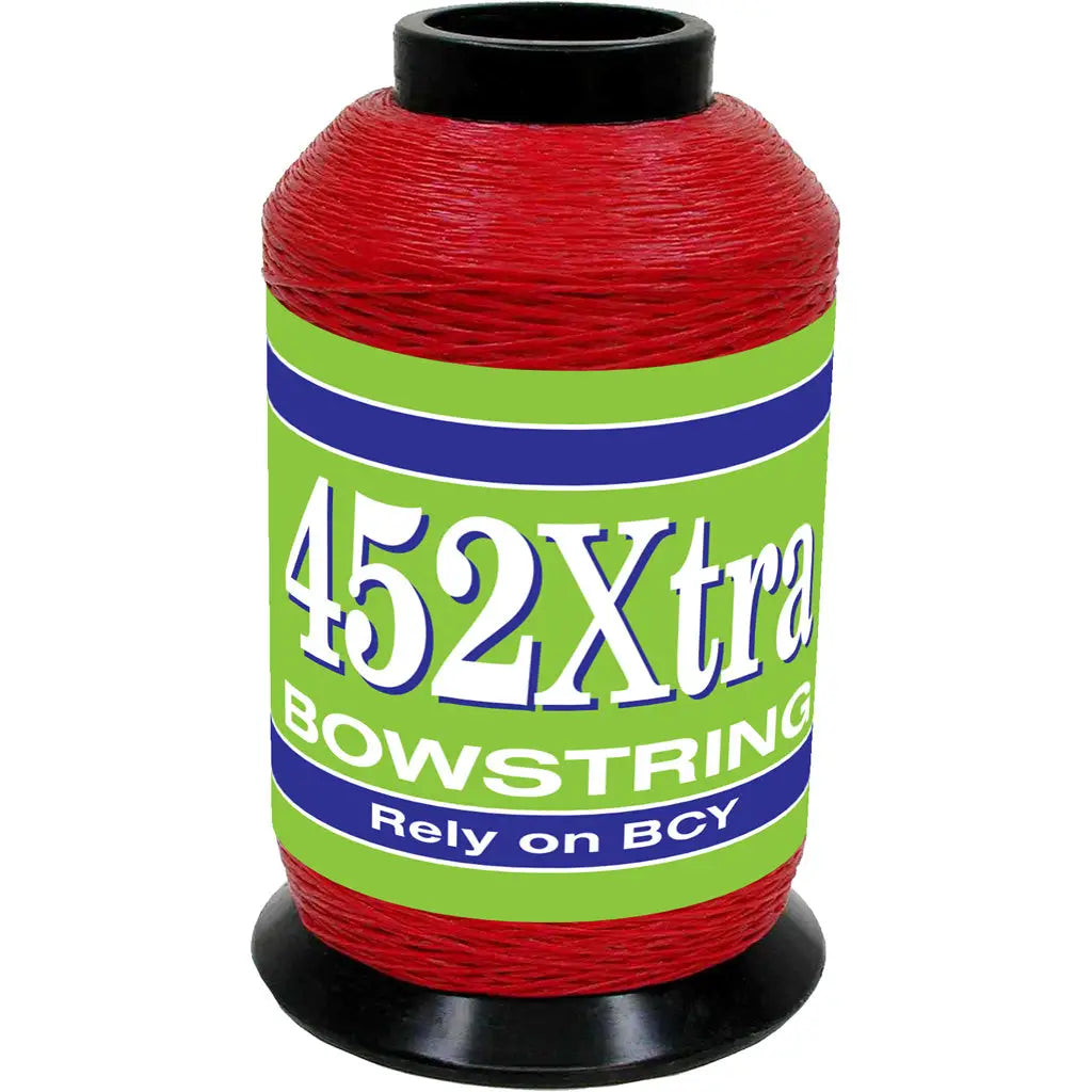 BCY 452Xtra Bowstring Material Red 1/4 lb - High-Performance Bowstring for Compound Bows