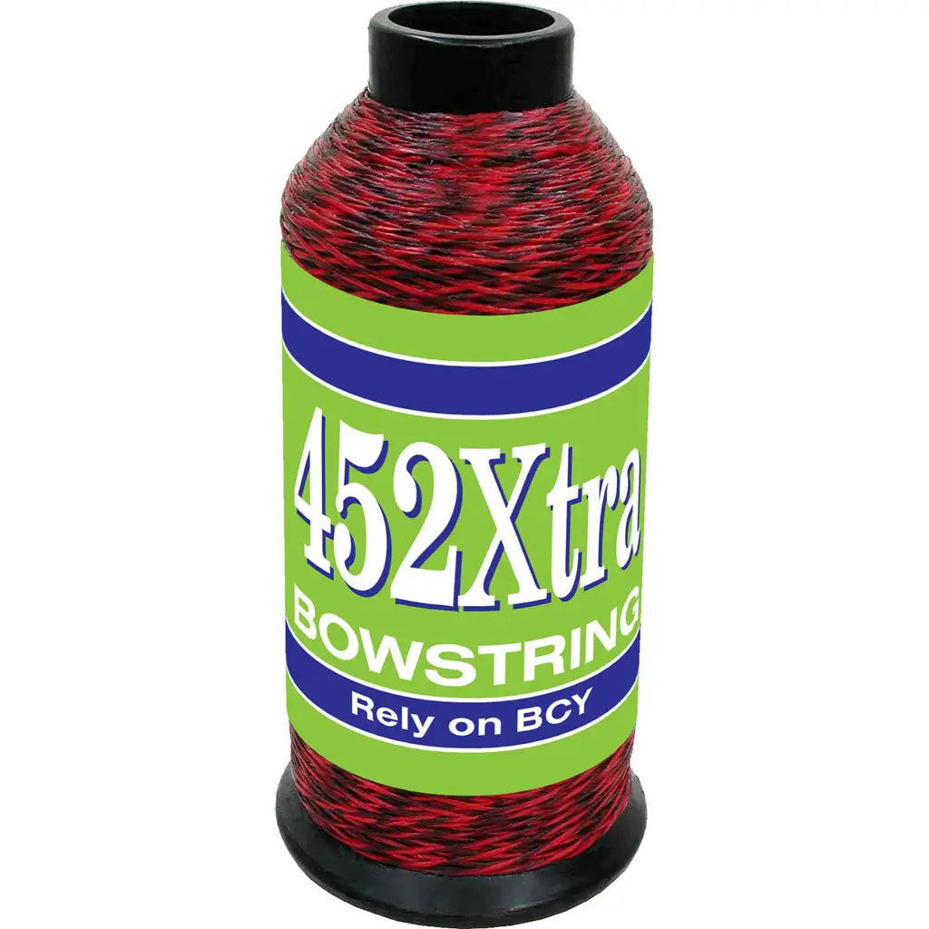 BCY 452Xtra Bowstring Material Red/Black - 1/8 lb.