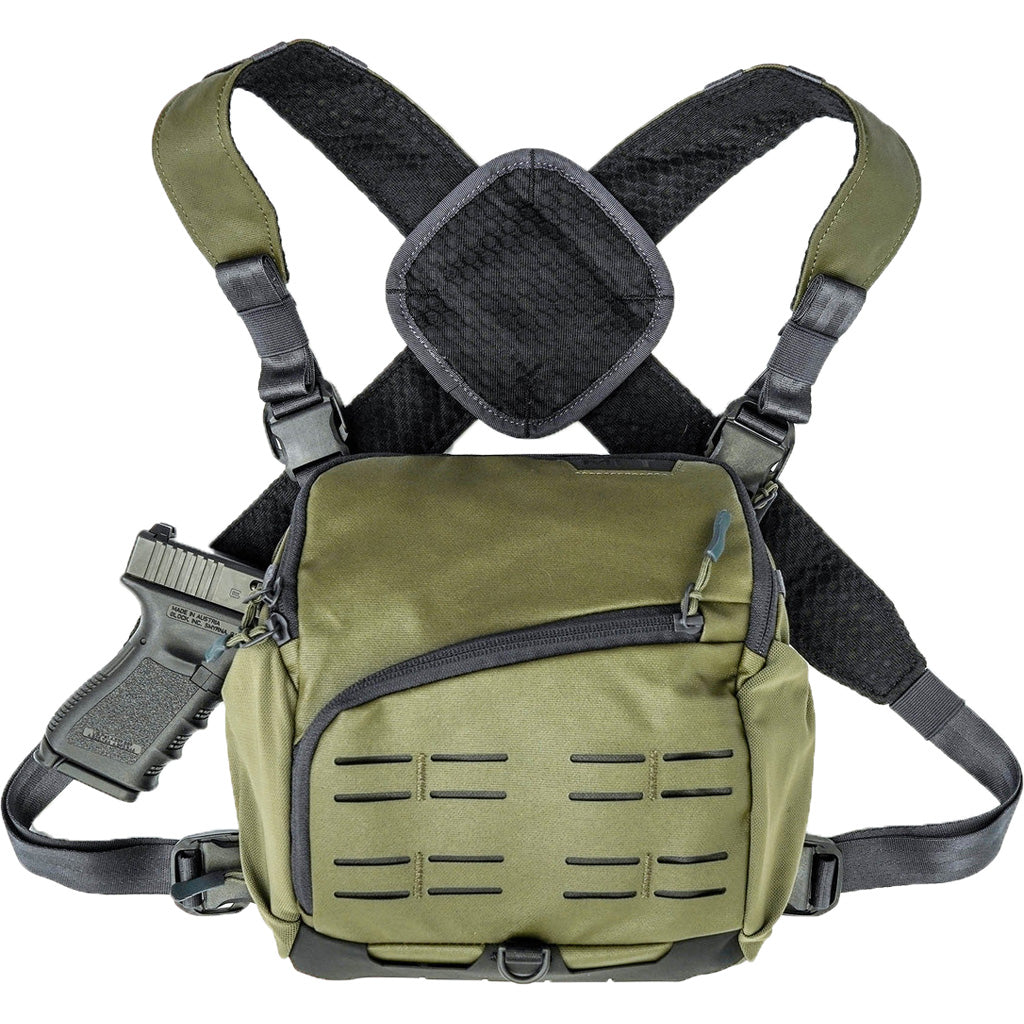 Mission First Tactical MFT Achro Chest Pack & Harness - Small-Large Forest