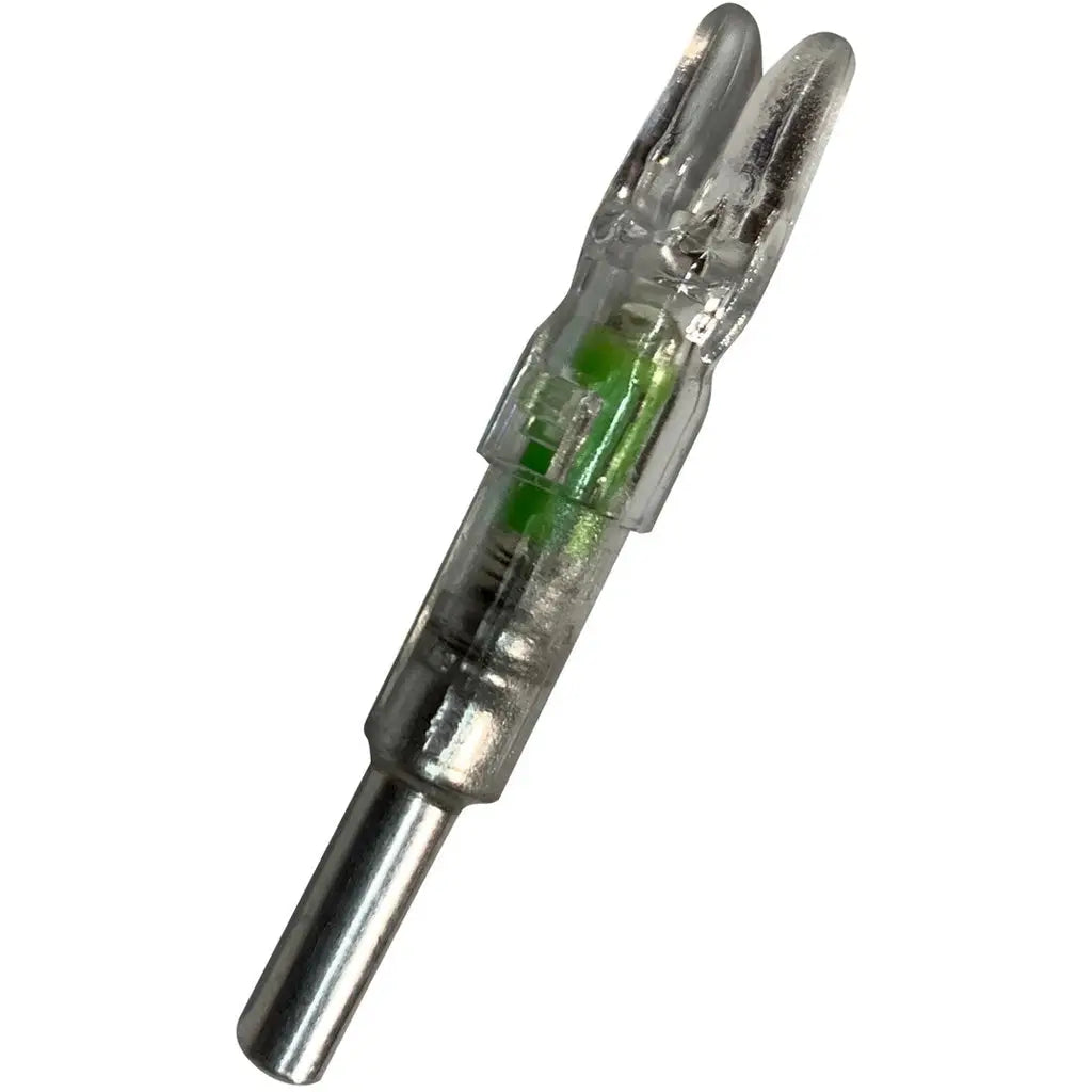 Flex Fletch LIT Lighted Arrow Nocks .166 Green - 3 Pack